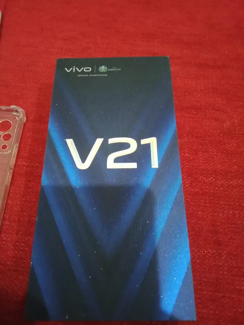 Vivo V21 Full Box Original Charger & Handsfree